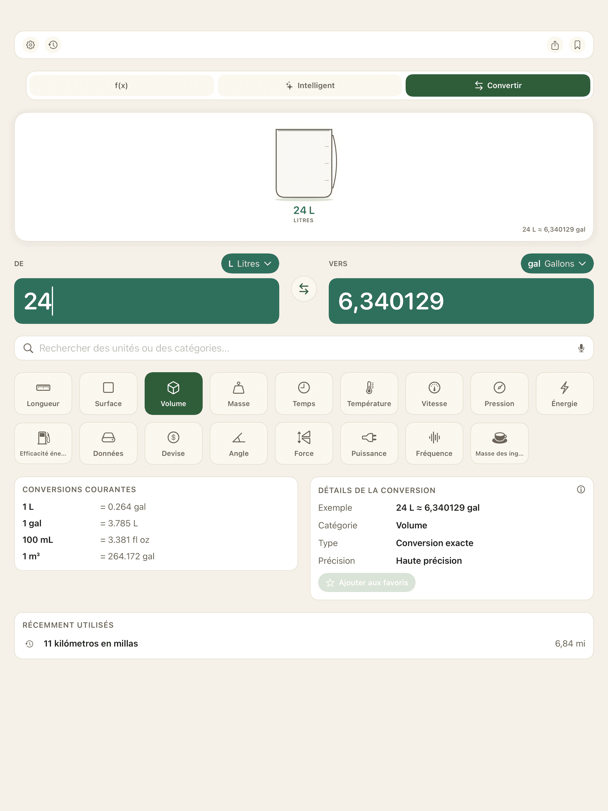 Convertisseur AskSum actualisé avec l’espace de conversion De et Vers